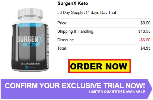 SurgenX Keto order