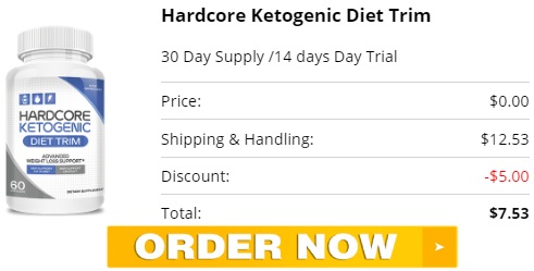 Hardcore Ketogenic Diet Trim Trial Offer