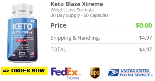 keto blaze xtreme order