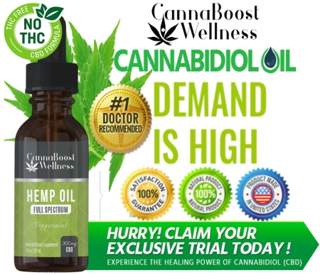 Cannaboost Wellness CBD Oil